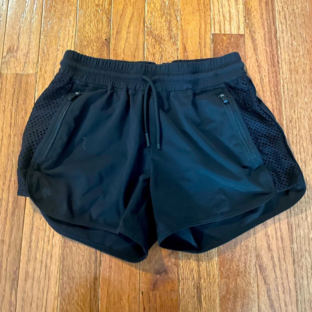 “Athleta” athletic shorts